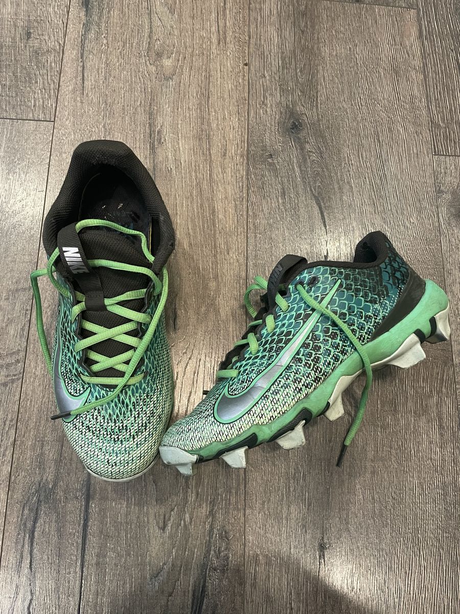 Nike Green Football Cleats