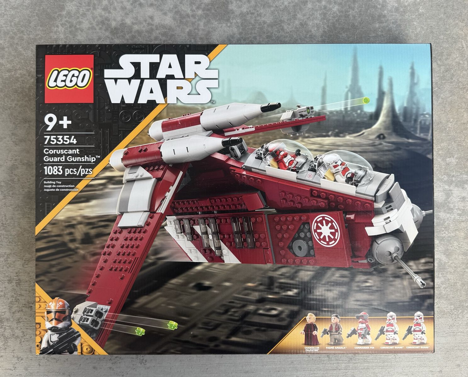LEGO Star Wars 75354 Coruscant Guard Gunship Building Set  New in Box