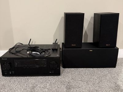 Pioneer AVR + Klipsch Speaker Bundle