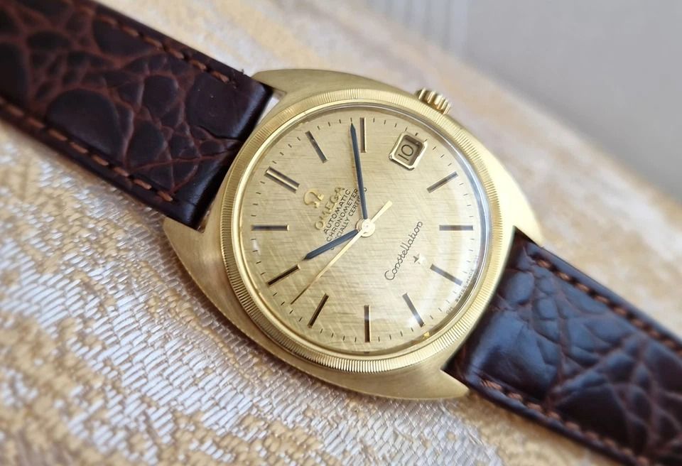 Vintage Omega Constellation Automatic 18K Solid Gold Chronometer Ref. 168.009 / Cal. 564