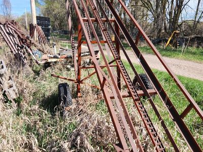 Heavy Duty Towable Agricultural Hay Elevator Conveyor