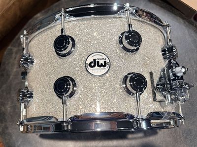 DW Collectors 8x14 maple snare drum, broken glass Finish Ply, brand new