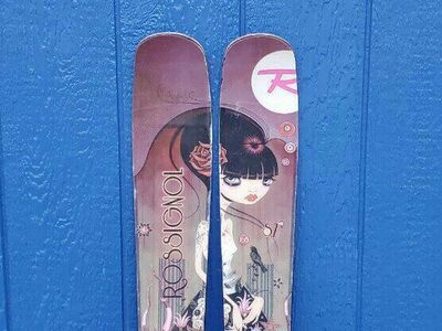 Women's Rossignol 168 cm Powder Fat Skis Bindings