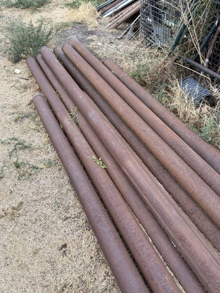 schedule 40.  4" Heavy Duty Metal pipe