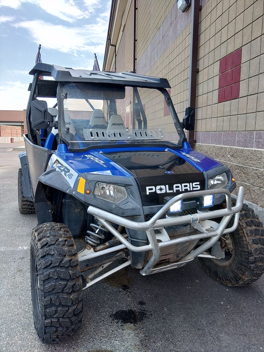 RZR 4-seat Polaris 800, lots of extras.
