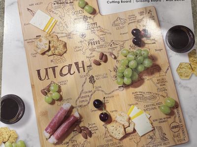 New Totally Bamboo Destination Utah Cutting Board