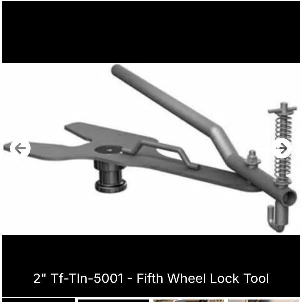 New Saf Holland 5th Wheel Lock Hitch