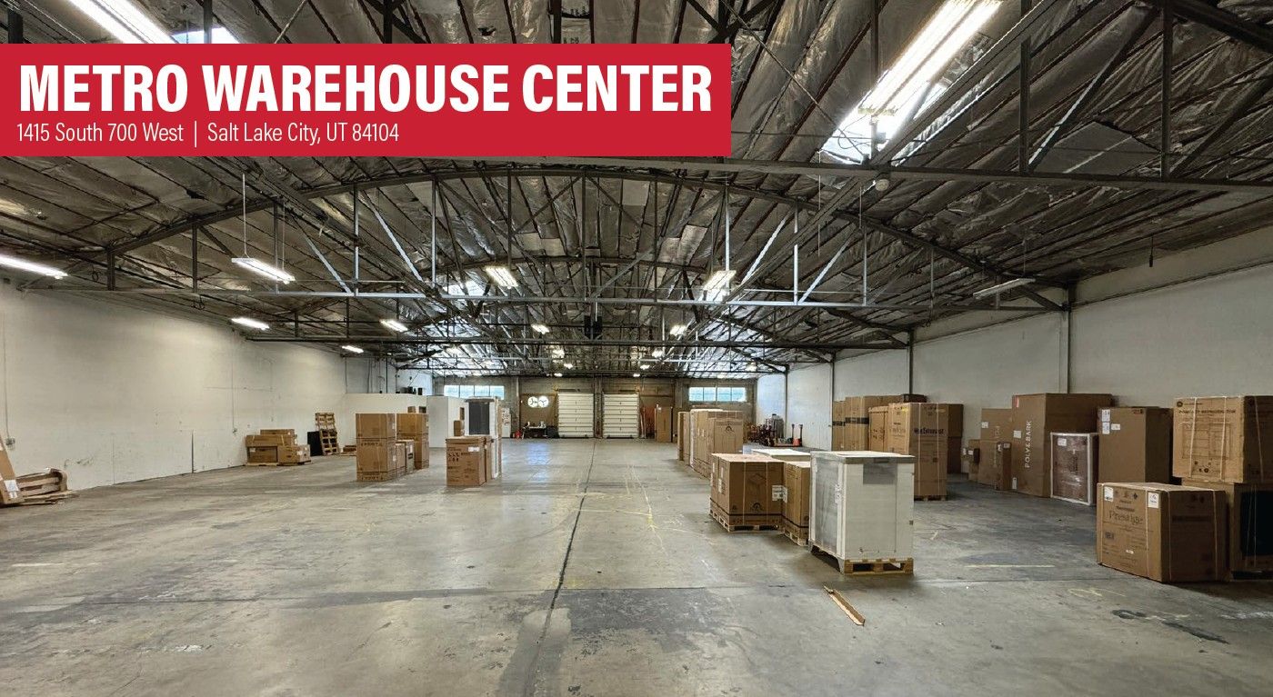 Metro Warehouse Center - 9,375 SF - Salt Lake City, UT