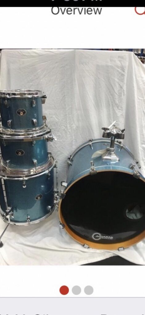Used Tama Silverstar Drum Set