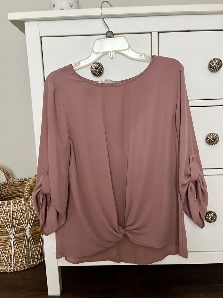Dusty Rose Women's Blouse