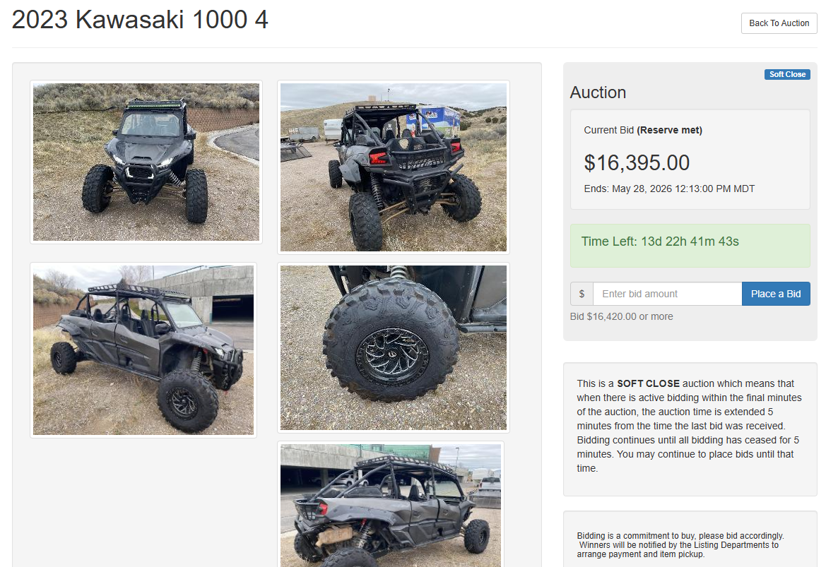 2023 Kawasaki Teryx4 1000 ES Special Edition