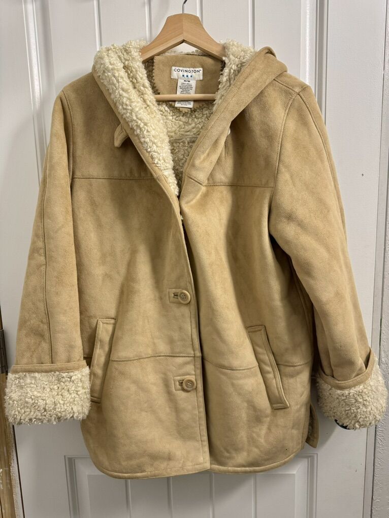 Covington Sherpa Lined Coat- Womens Medium