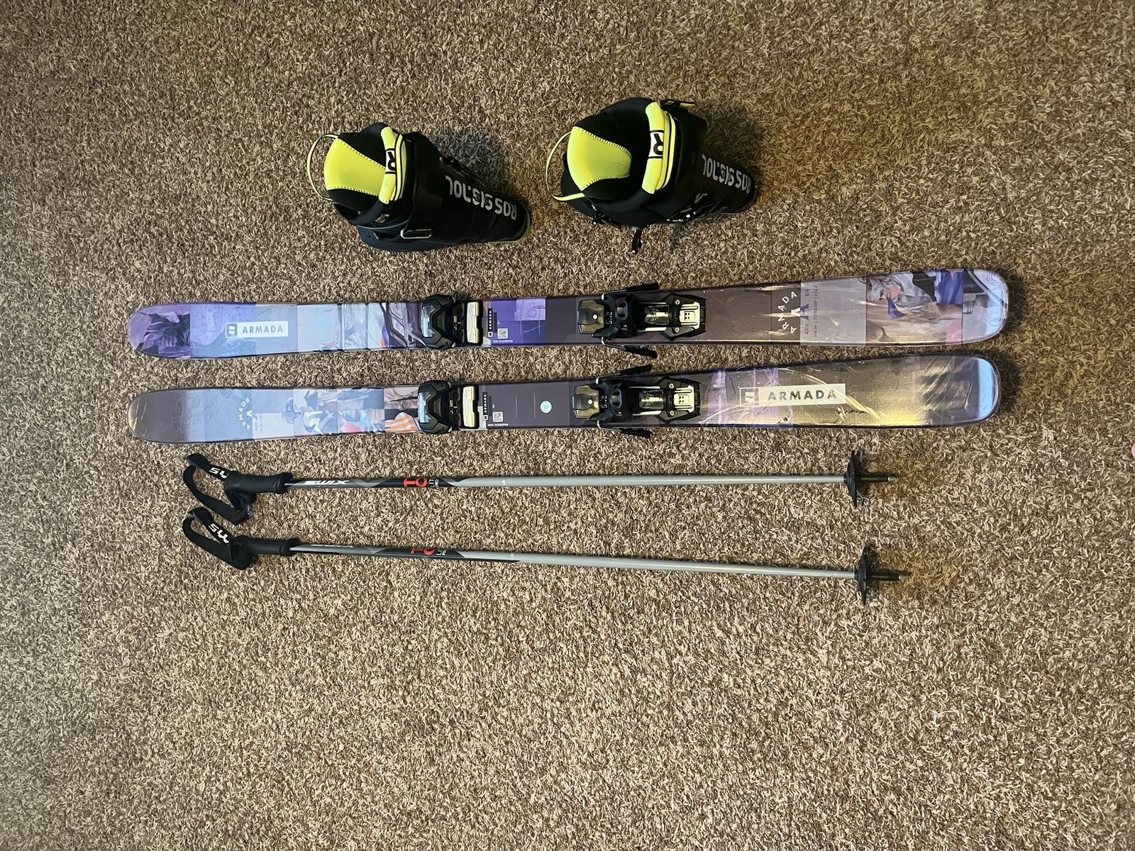 Armada Skis/Rossignol Boots