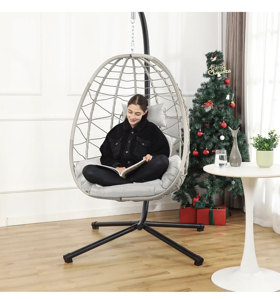 NEW- Swinging Egg Chair