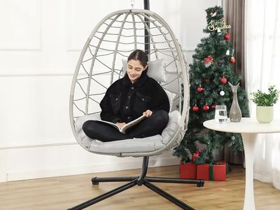 NEW- Swinging Egg Chair