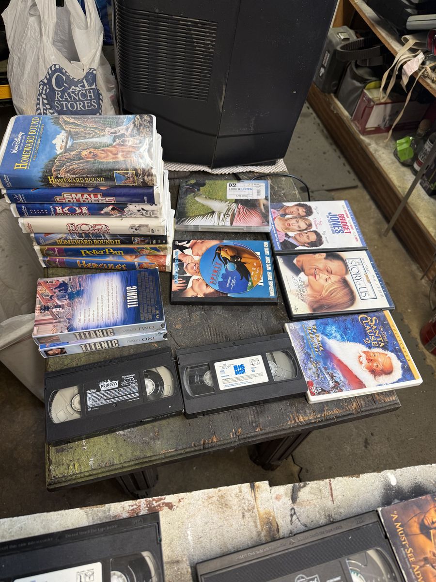 VHS MOVIES