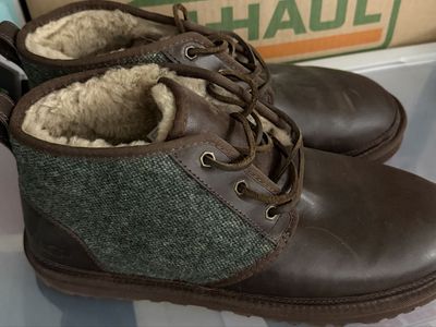 NEW UGG NEUMEL WOOLRICH/LEATHER MEN BOOTS SIZE 13