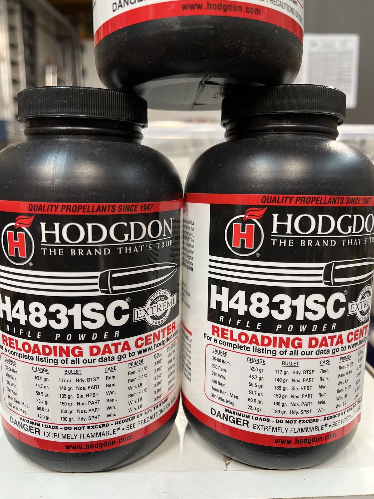H4831sc One Lb Bottles.