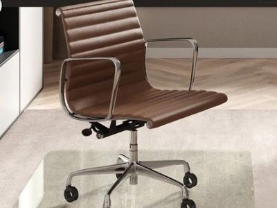New - Vitrazza Glass Chair Mat 42" x 42"