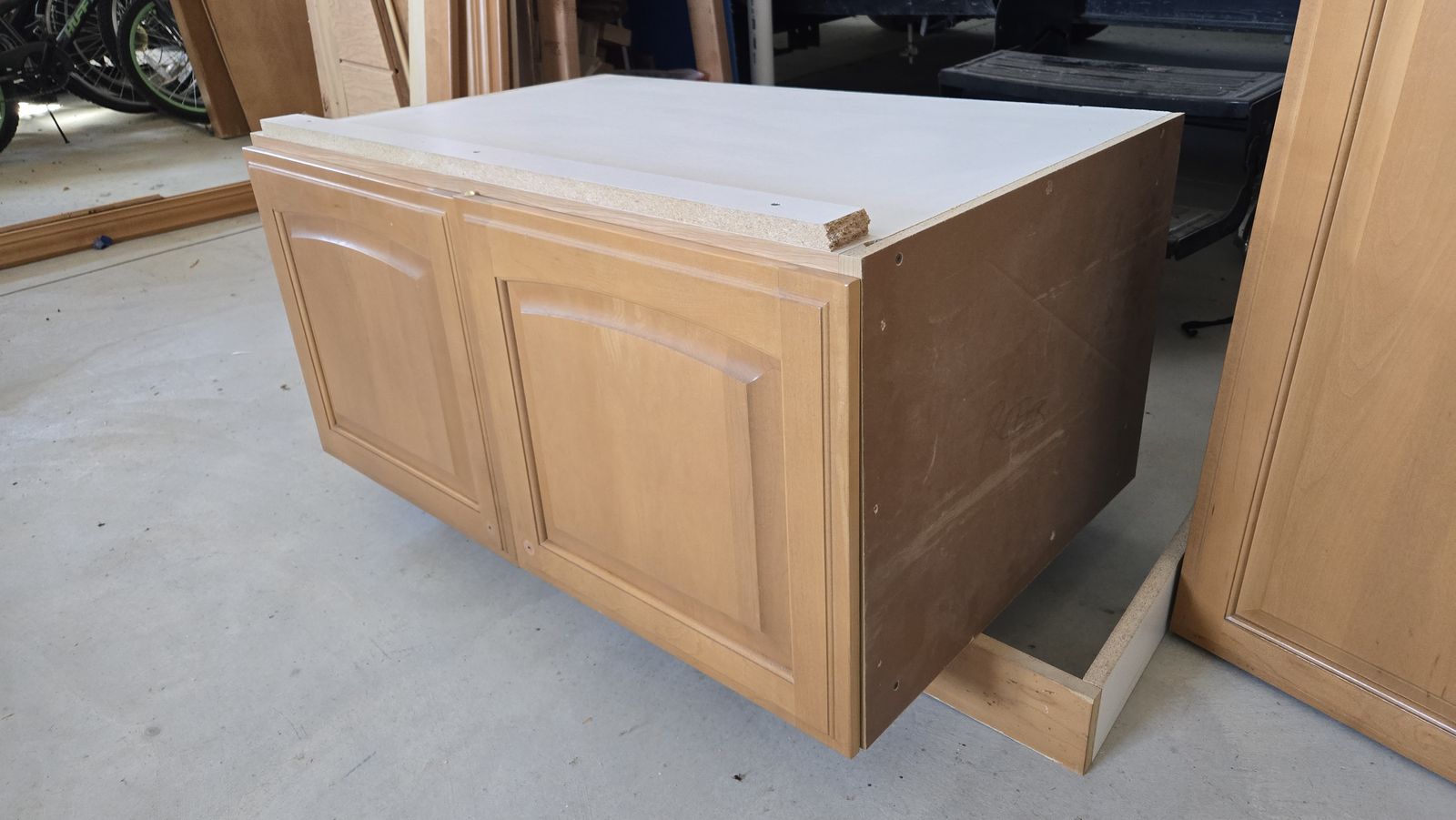 Above Fridge Kitchen Cabinet