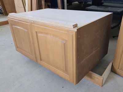 Above Fridge Kitchen Cabinet