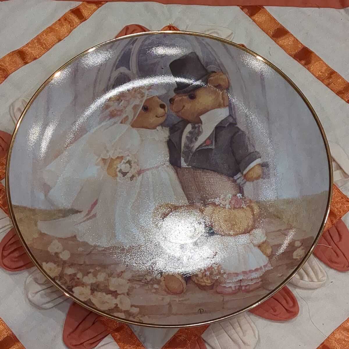 Patricia Brooks collectors plate