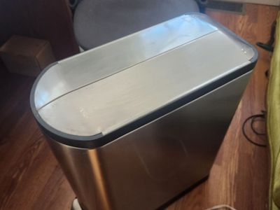 Simplehuman Butterfly Step Can 45L Trash/Recycle