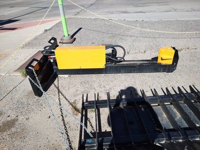 New Skid Steer log splitter