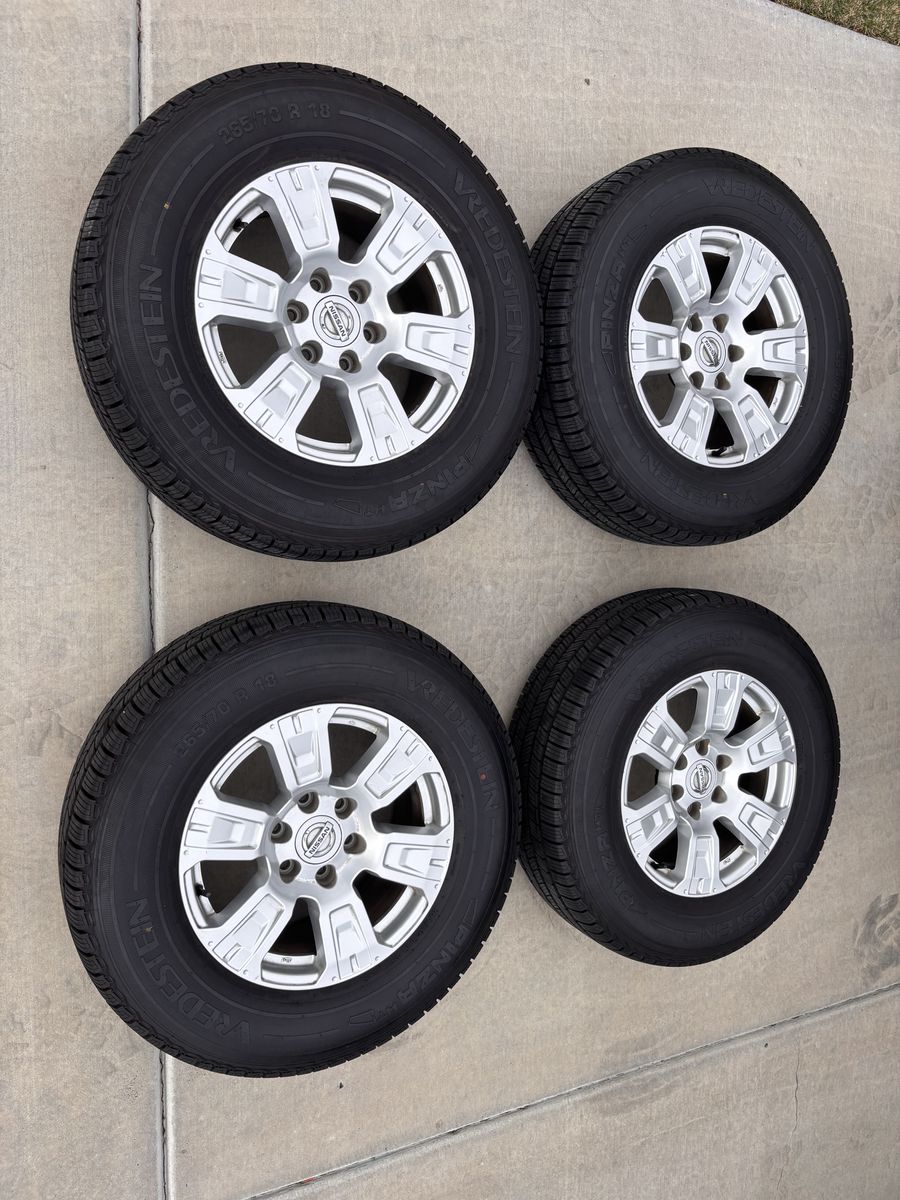 265/70 r 18” tires