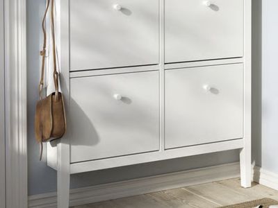IKEA HEMNES Shoe Cabinet with 4 Compartments