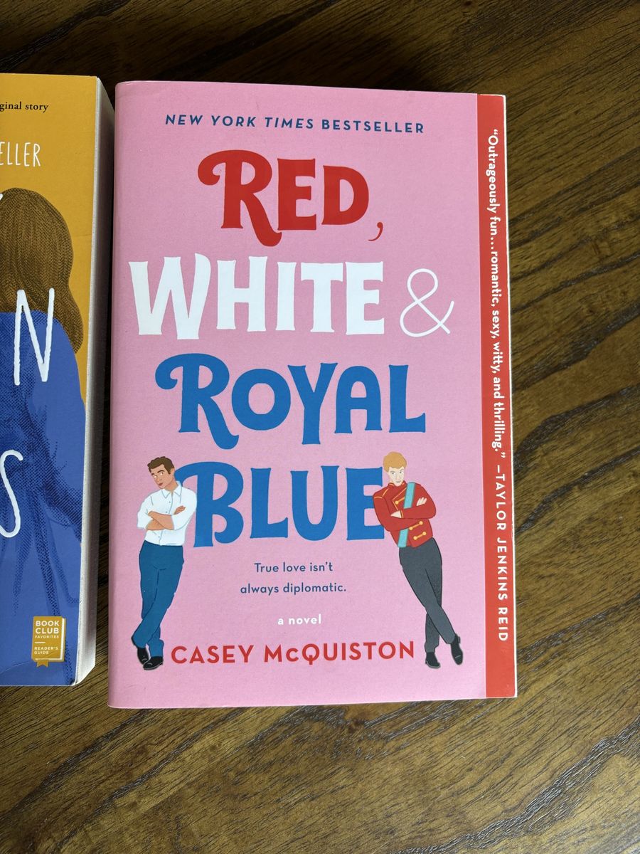 Red, White & Royal Blue by Casey McQuiston - New York Times Bestselling Novel