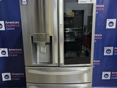 LG Smart Counter-Depth MAX 4-Door French Door Refrigerator with Mirror InstaView, 36-Inch Wide, 22.5 Cu. Ft.