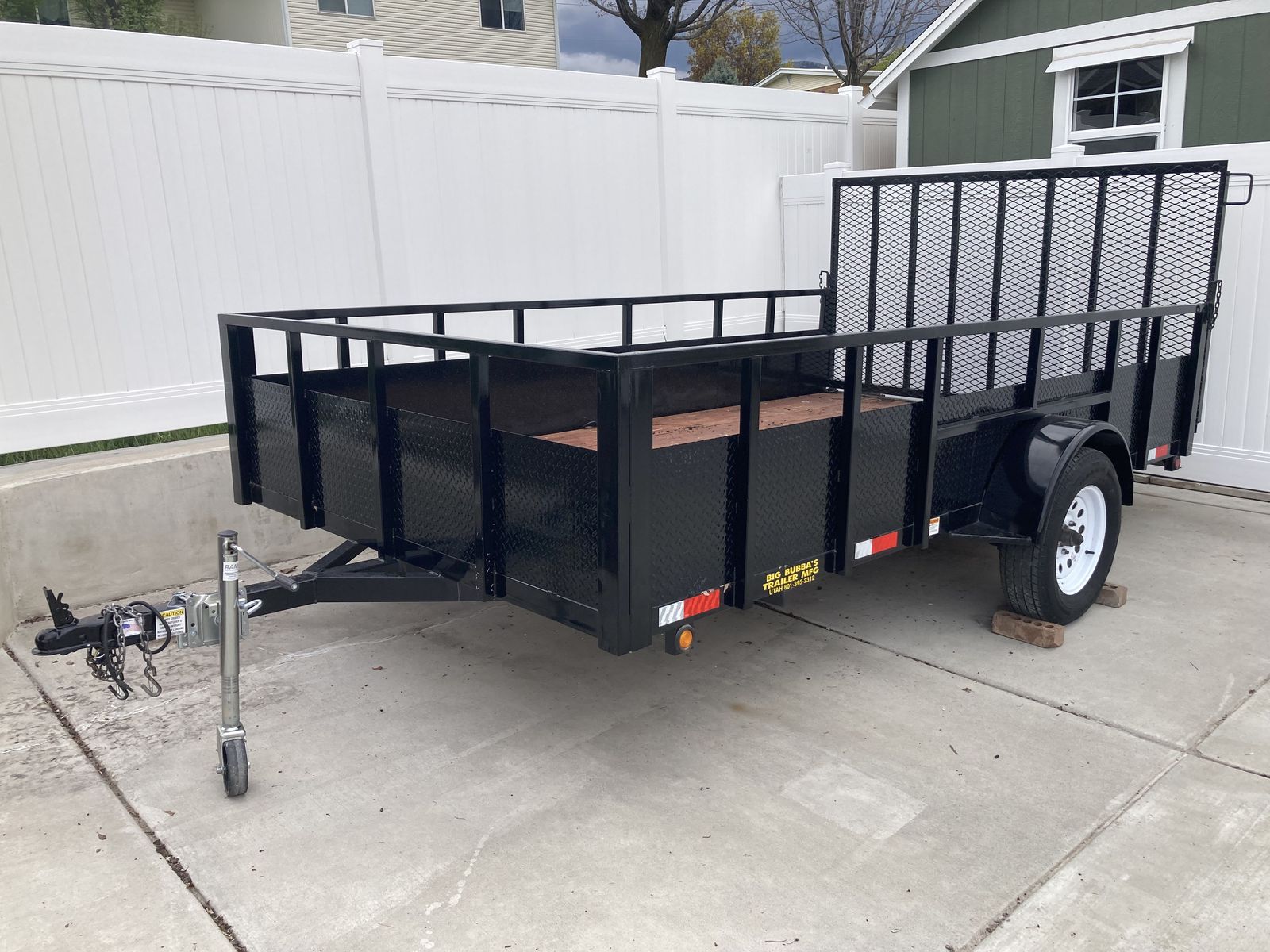 7 X 12 Utility Trailer