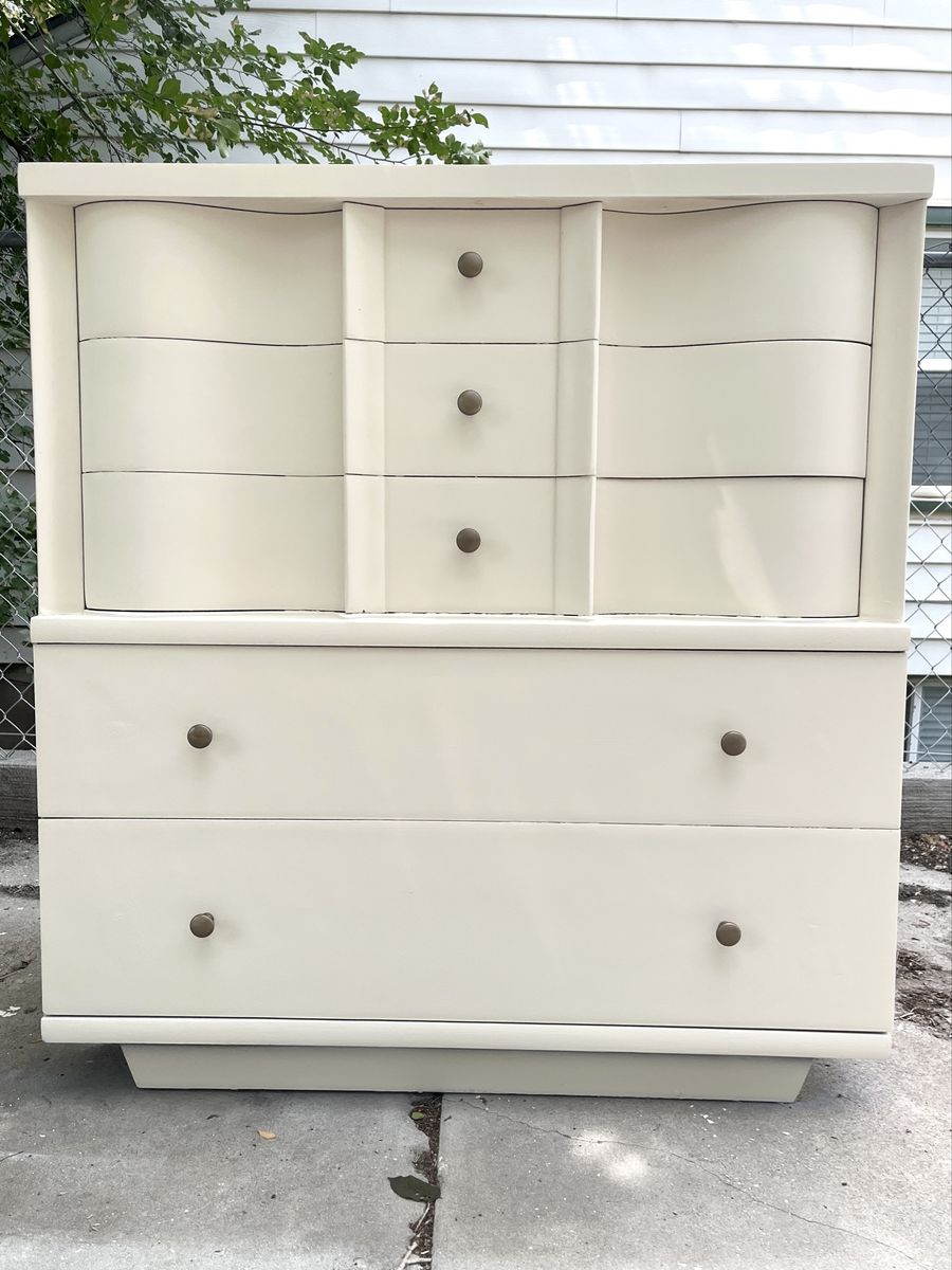 Solid wood dresser