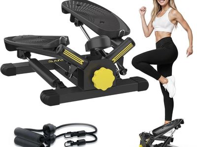 Stepper Machine w/ Resistance Bands