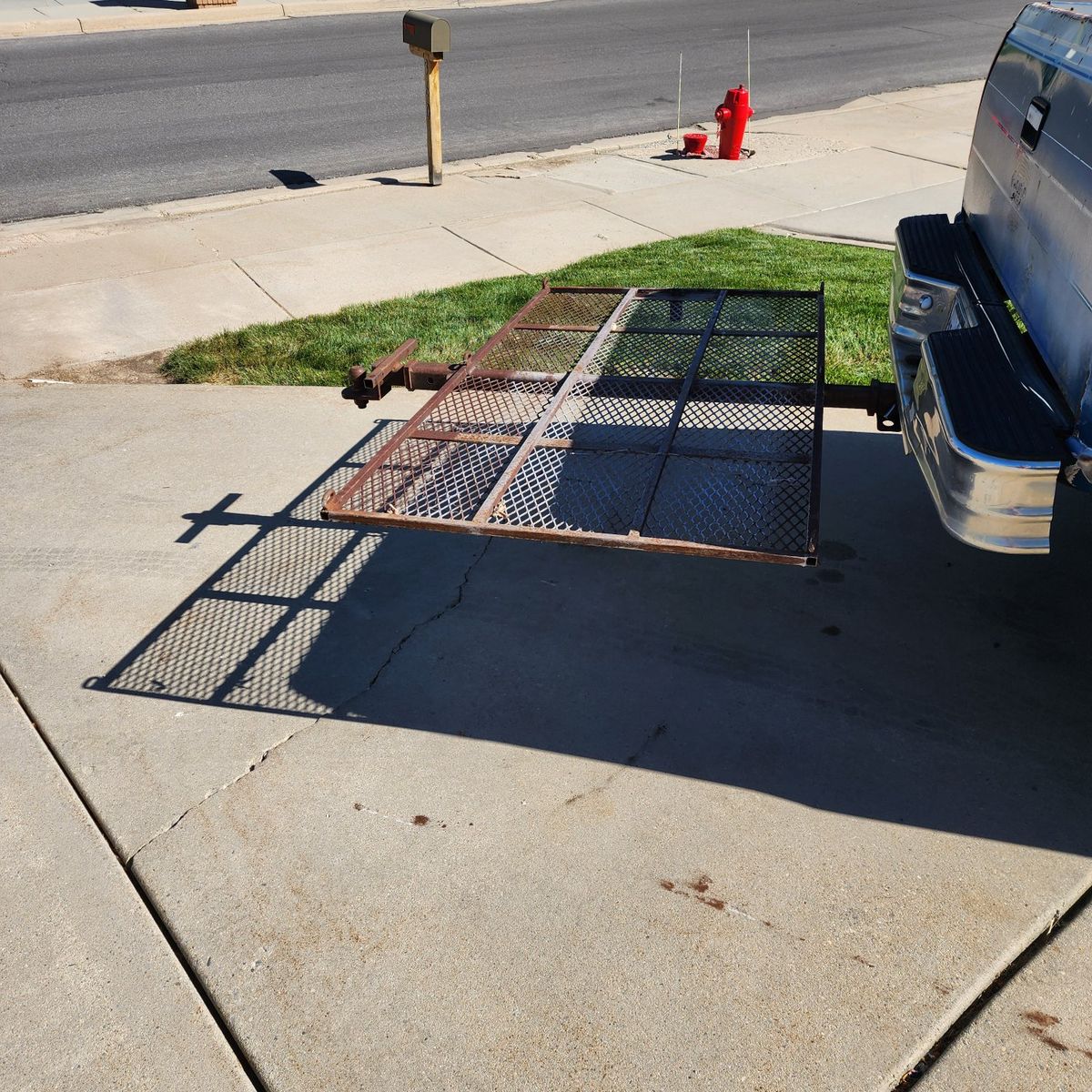 2 inch receiver motorcycle hauler