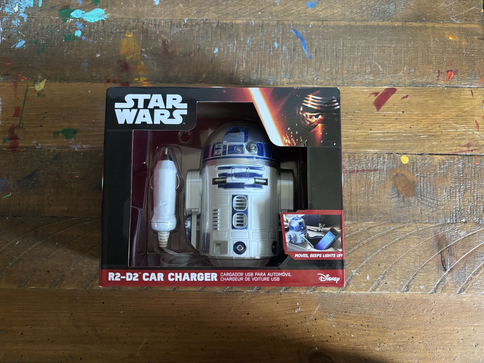 R2-D2 Car Charger * Star Wars * Brand New in Box