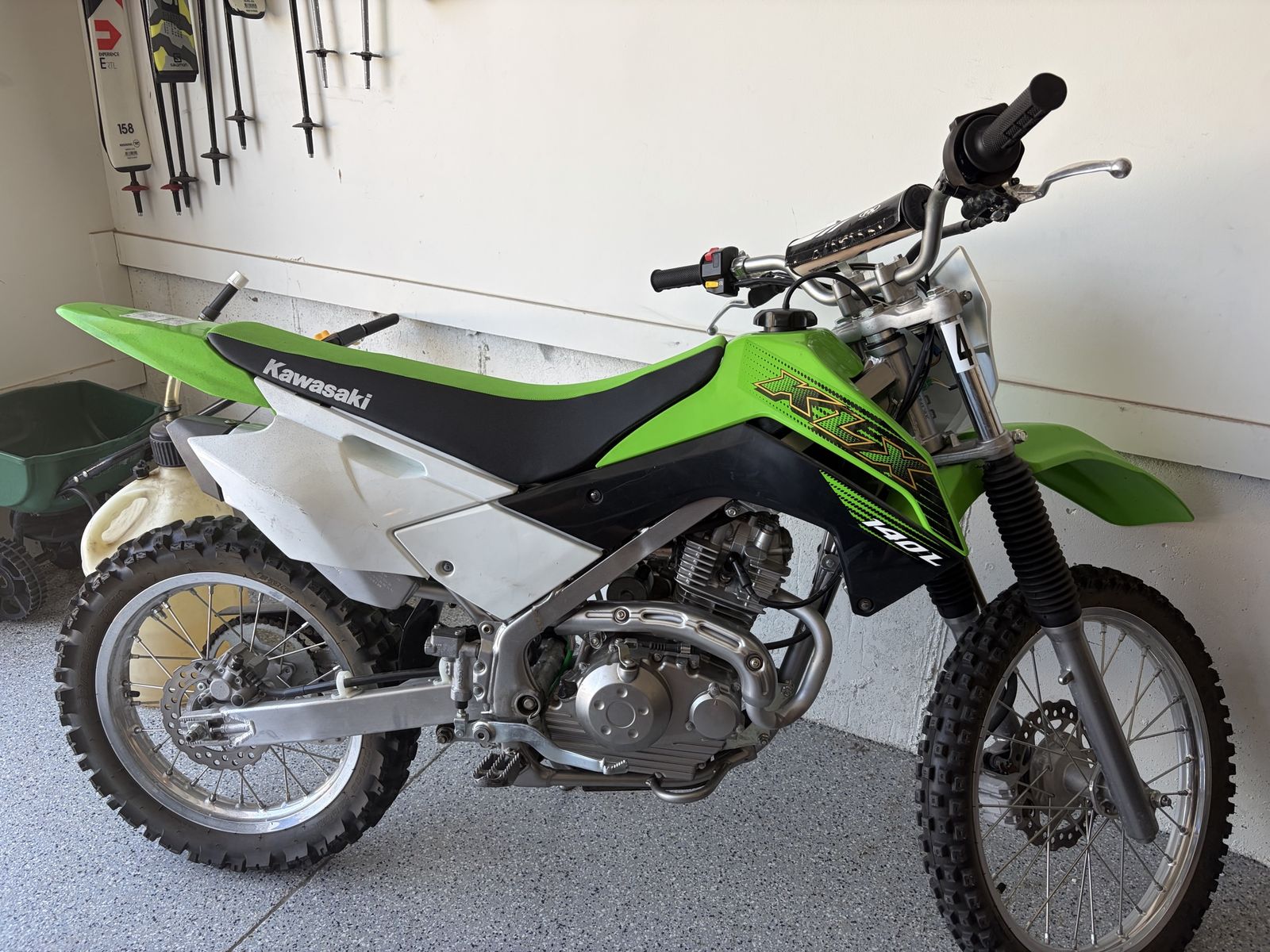 Like Brand New: 2020 Kawasaki KLX 140L