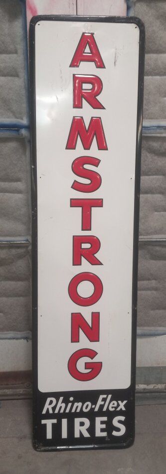 ARMSTRONG Rhino Flex TIRES sign