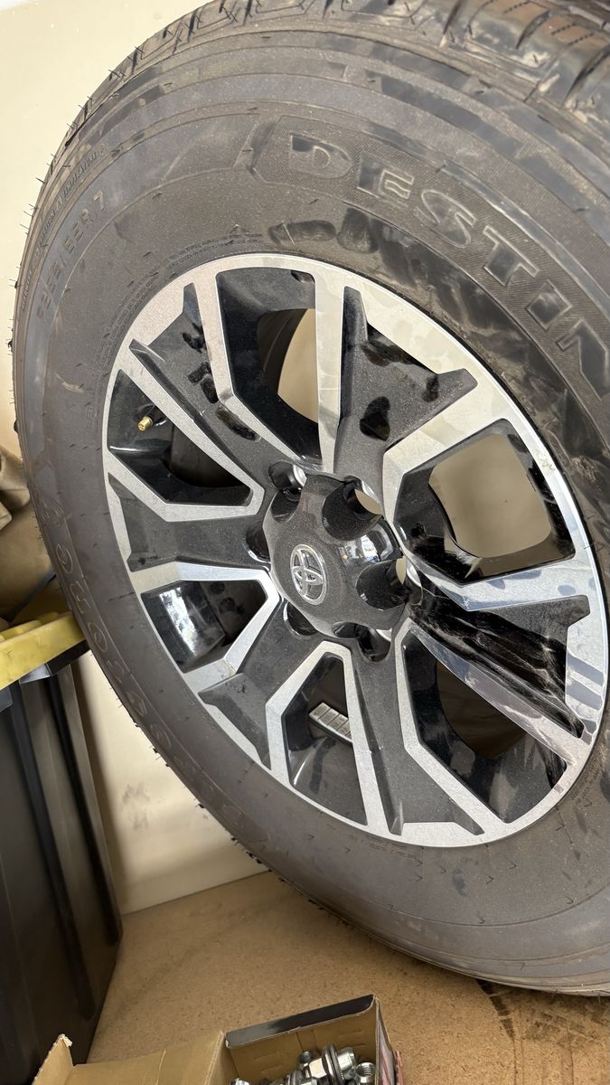 Toyota Factory 17" Wheel and Tire P265/65R17