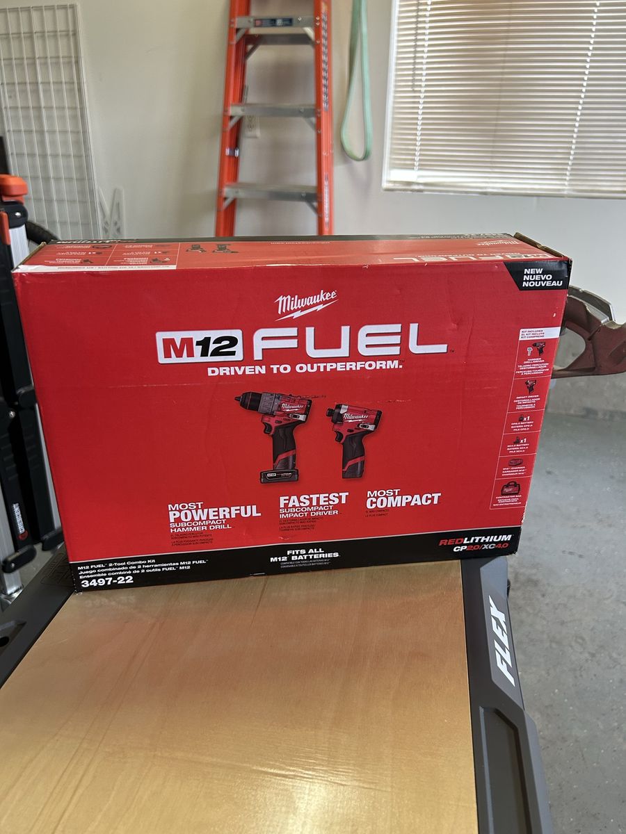 Milwaukee m12 Drill Kit NEW Packout