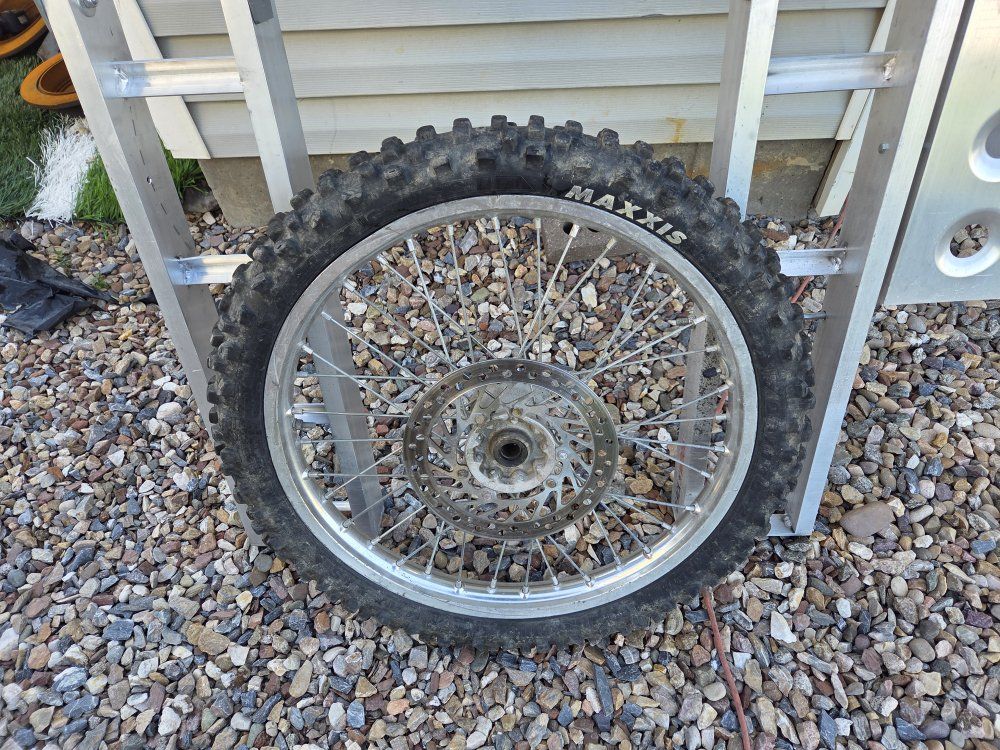 21in Honda dirt bike front wheel