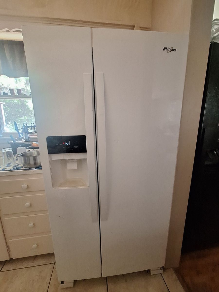 2021 Whirlpool Side-by-Side Refrigerator – $400 OBO
