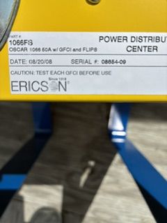 ERICSON 1066FS POWER DISTRO BOX