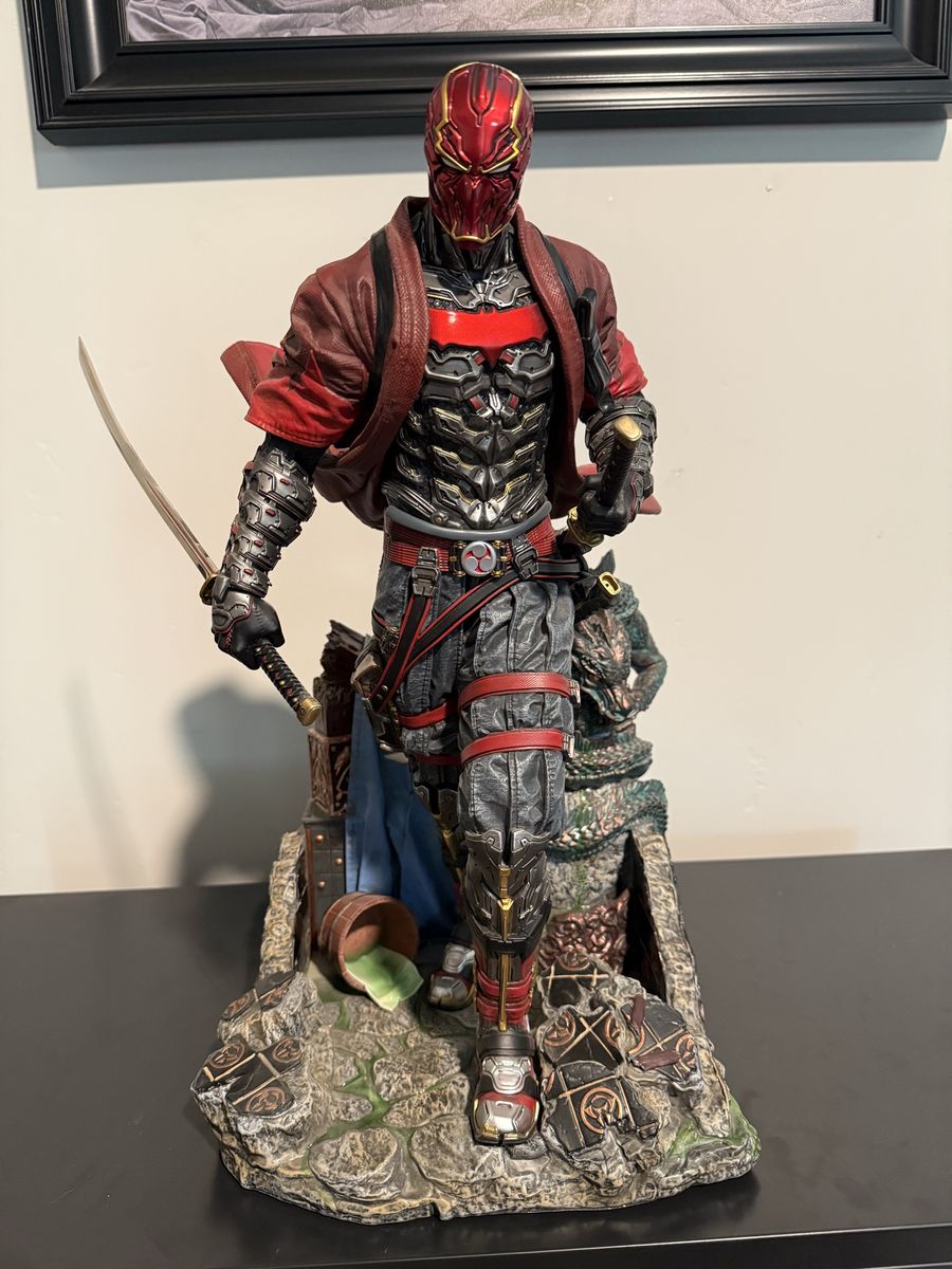 XM Studios Red Hood Jason Todd Samurai Figure Statue 1/4 Scale DC Comics Limited Edition