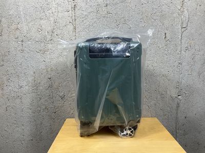 Small Suitcase Green New Hard Shell with spinner wheels