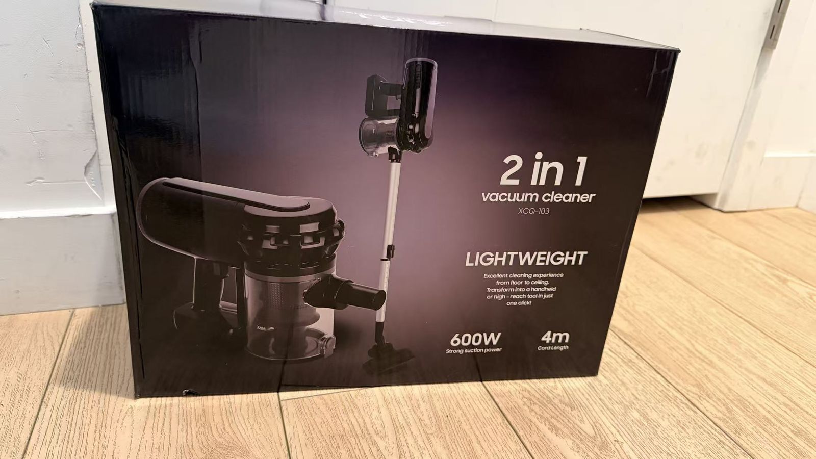 New in box Corded Stick Vacuum Cleaner