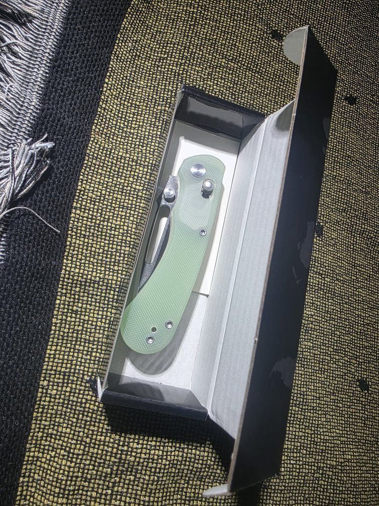 Kubey Stalker Crossbar Lock Knife Jade KU504C *OBO