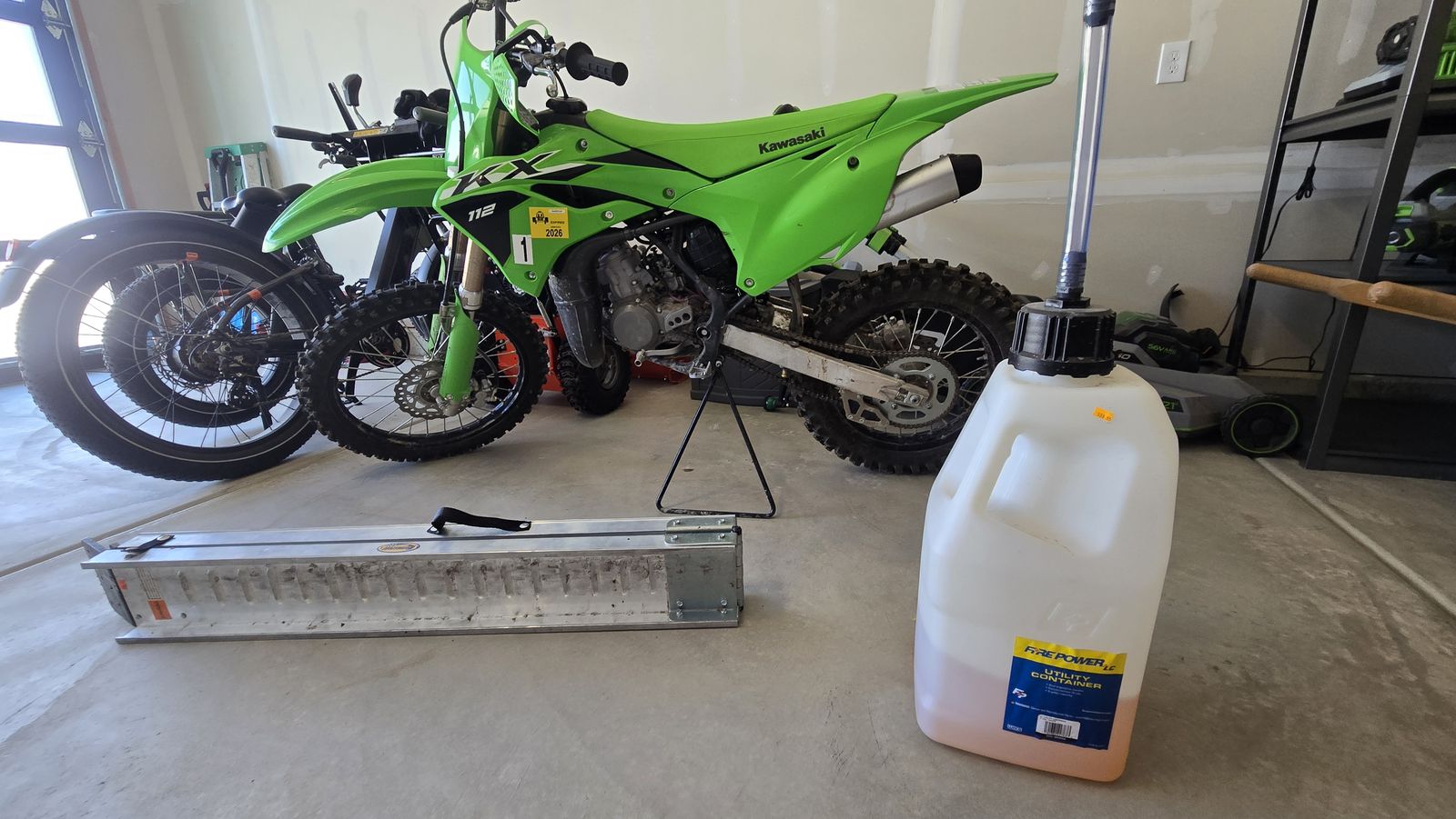 Kawasaki kx 112