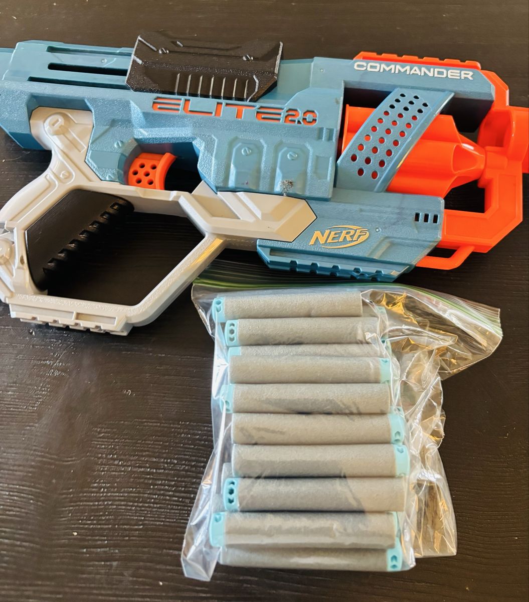 Nerf Gun Commander 2.0 Elite + 30 Bullets!! 